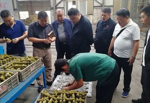 山佳閥門迎來中傳公司楊部長(zhǎng)一行人參考觀察 山佳閥門迎來中傳公司楊部長(zhǎng)一行人參考觀察